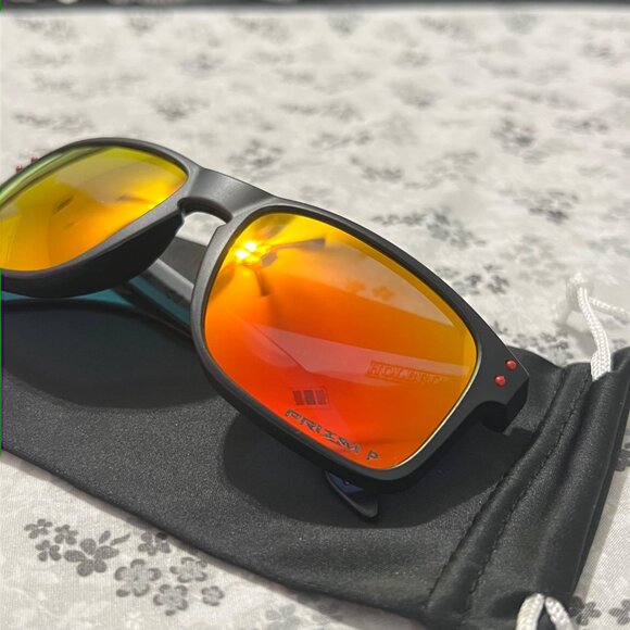 Oakley Sunglasses Holbrook Ruby Iridium Prizm Polarized 9102 ✨️ NEW✨️ - Picture 3 of 12